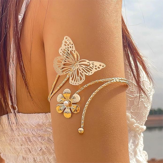 Fashion Gold Plated Stylish Armlet