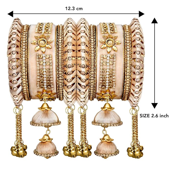 Ethnic Kundan Bridal Jewelry Set