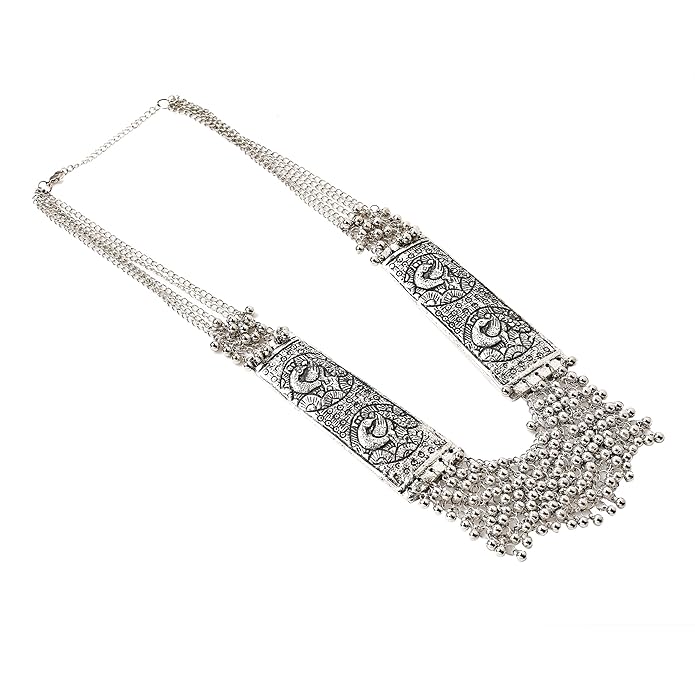 Stylish Afghani Tribal Statement Necklace