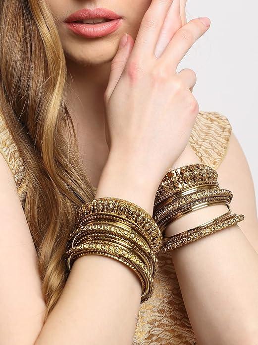 Antique Set of 26 Bangles