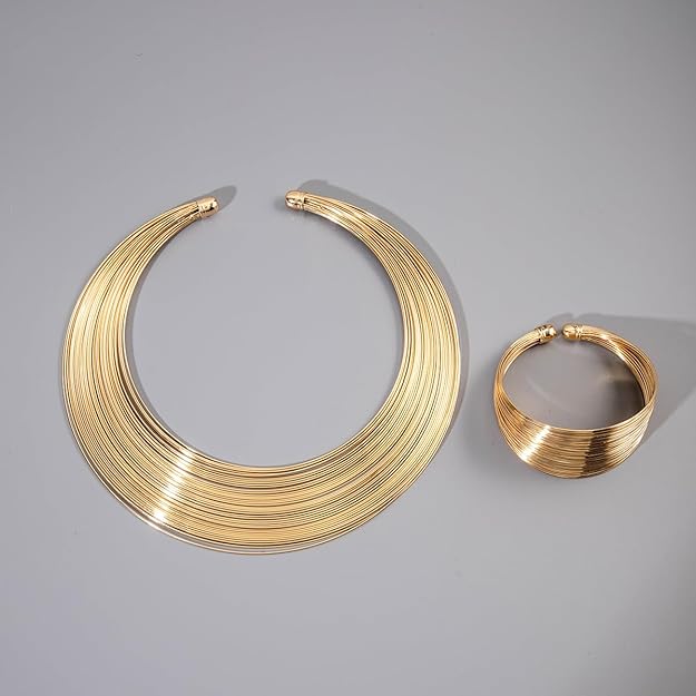 Stylish Design Fancy Bracelet Necklace Jewelry Set